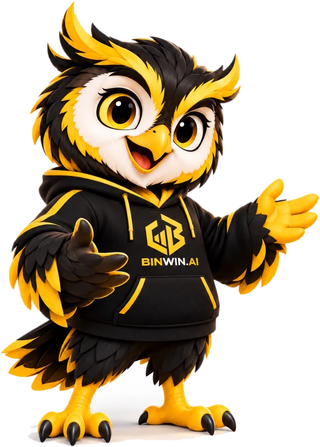 BINWIN Owl mascot